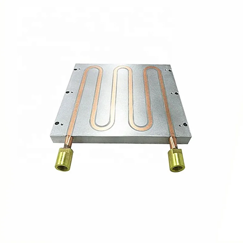 High Power Water cooling plate heat fan sink Aluminum Automobile Charging Pile aircooled aluminum plate