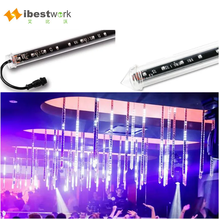 Control by DMX Controller LED Pixel Strips 360 Degree 30mm Stage Lighting