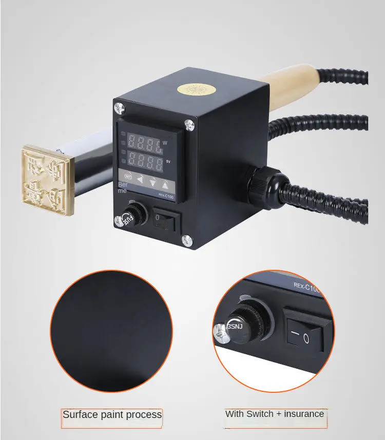 Custom 300w 500w 110/220v Electric Wood Branding Iron Durable Leather Branding Iron Stamp for Wood ,Wedding Gift,Handcrafted