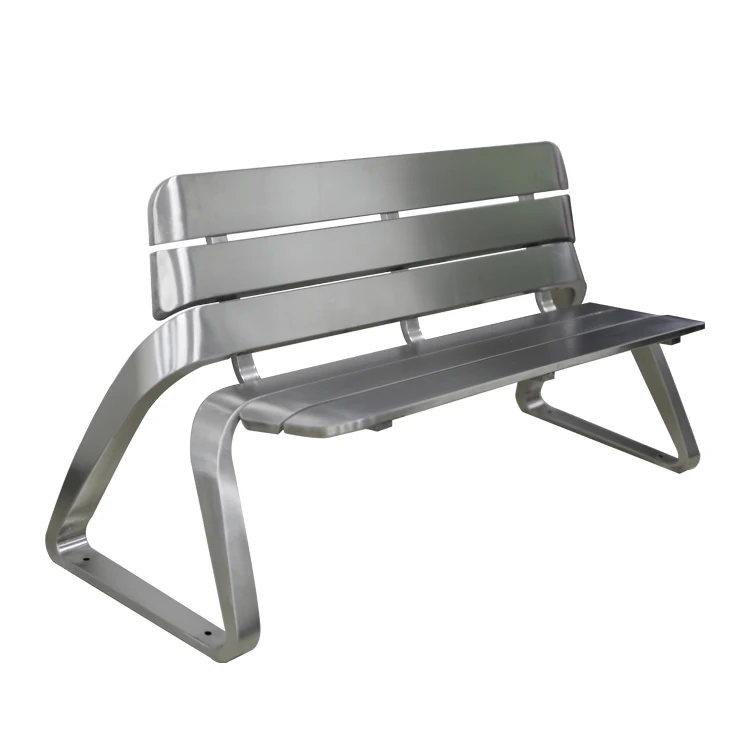 
out door garden steel wooden outdoor patio modern long outside public park benches with steel frame 