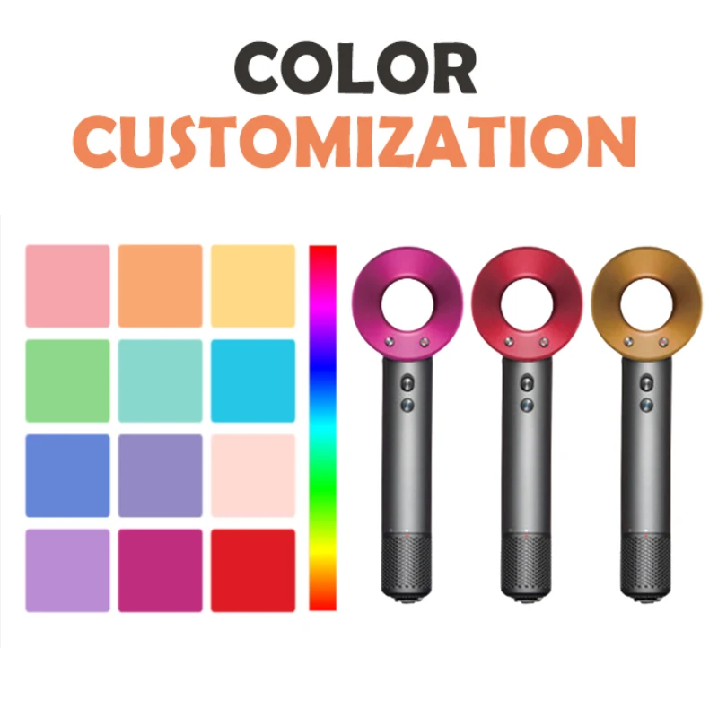 One-Step Hair Dryer and Styler Interchangeable Hair Straightener Curling Iron Curler Compact Hair Styler Brush