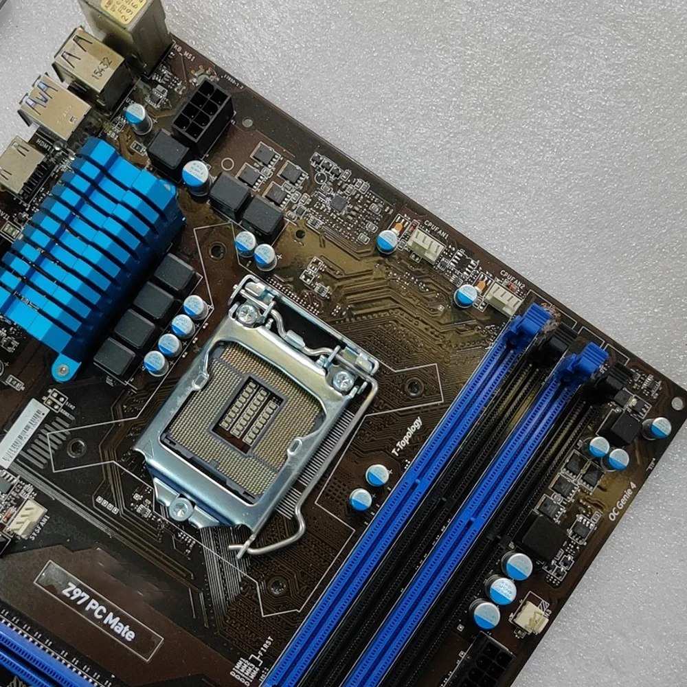 Материнская плата для ПК Msi Z97 LGA1150 DDR3 32 Гб SATA3 USB3.0 с поддержкой I7 ATX