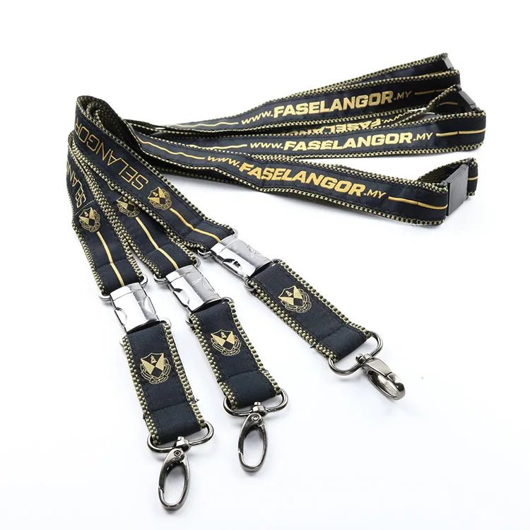 
Factory Direct Custom Lanyard with Metal Buckle 