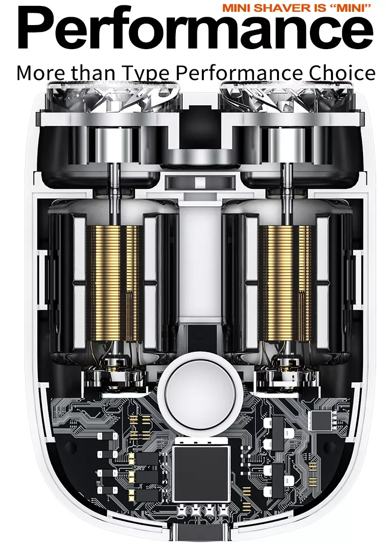 2023 New Shaver Mini Portable Pocket Shaver Wholesale Custom Logo Men Rechargeable Electric Shavers Electric Razor