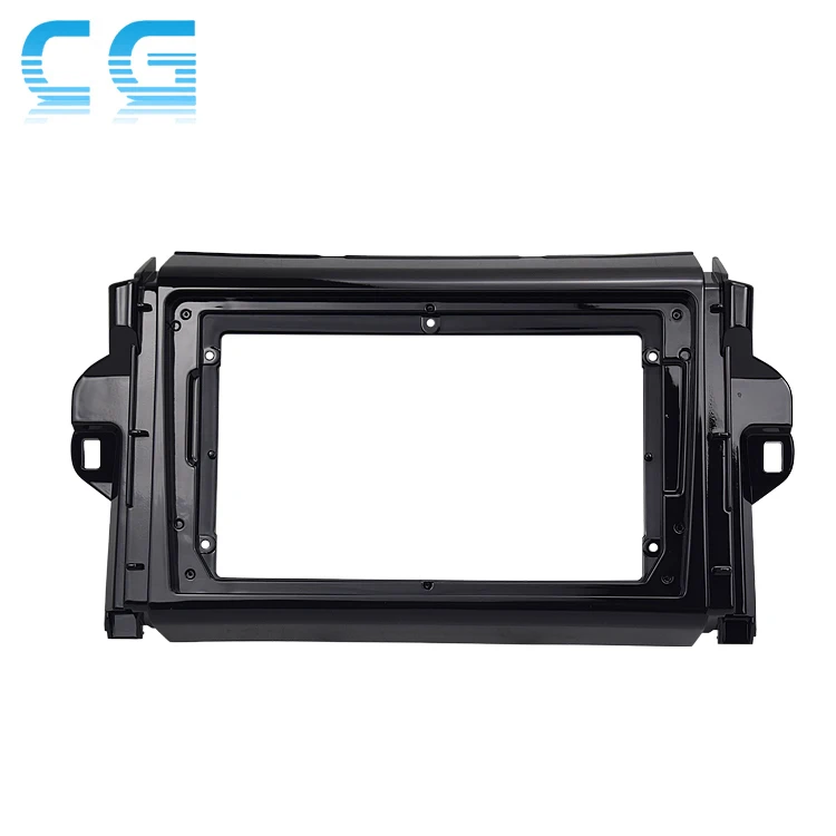 For 2016 to 2018 Toyota Fortuner Car Stereo vedio multimedia player Panel Frame kit Fascia Trim adapter Bracket