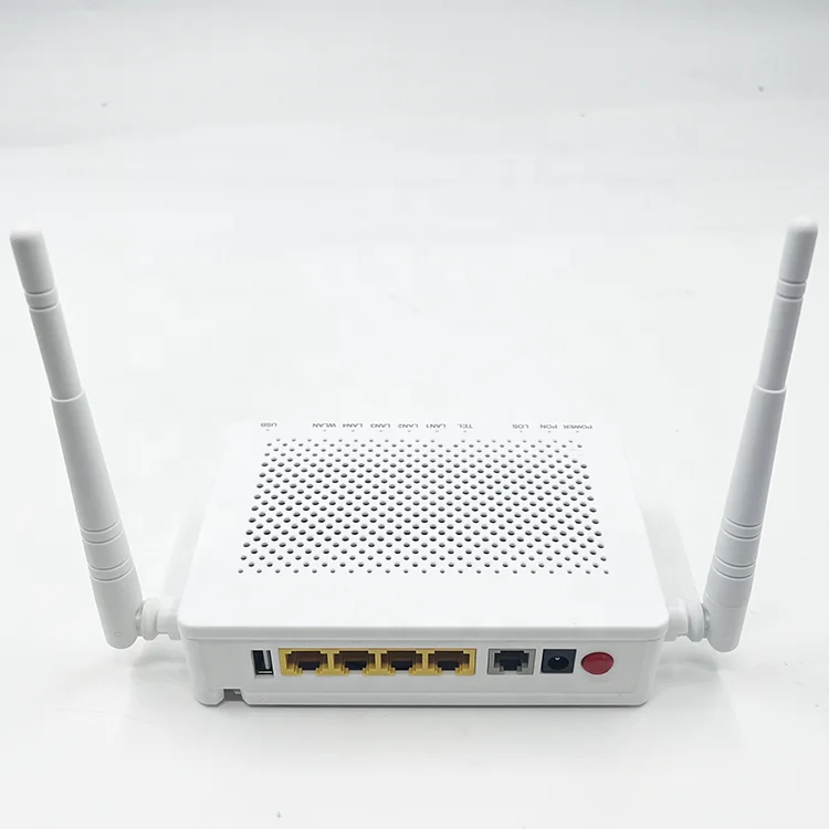 Used FTTH Modem ONU Antena Router ONT XPON ZXHN F663 F663NV3 F663NV3A 1GE+3FE+1POT+1USB