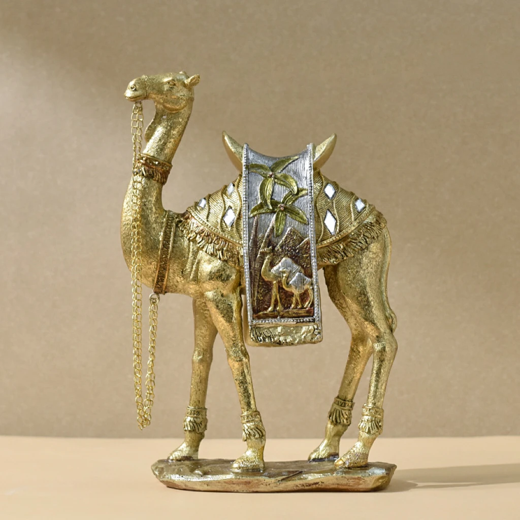 Hot Selling High-Quality Middle Eastern Classical Luxury Camel Decorations Home Camel Art Ornaments