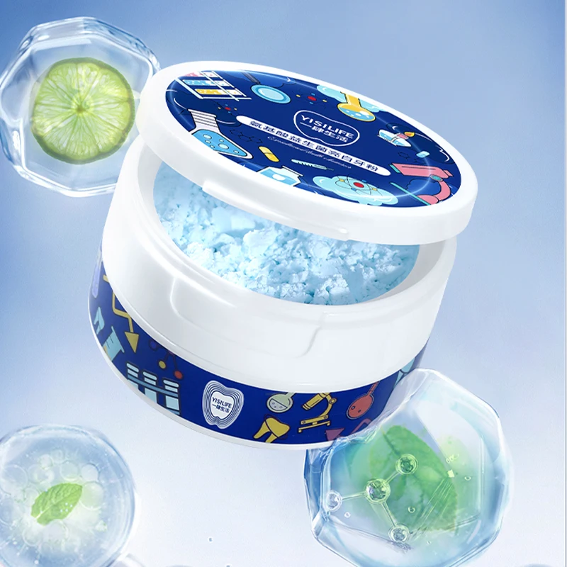 Wholesale Private Label Probiotic Brightening And Cleansing Tooth Powder Whitening Teeth 50g