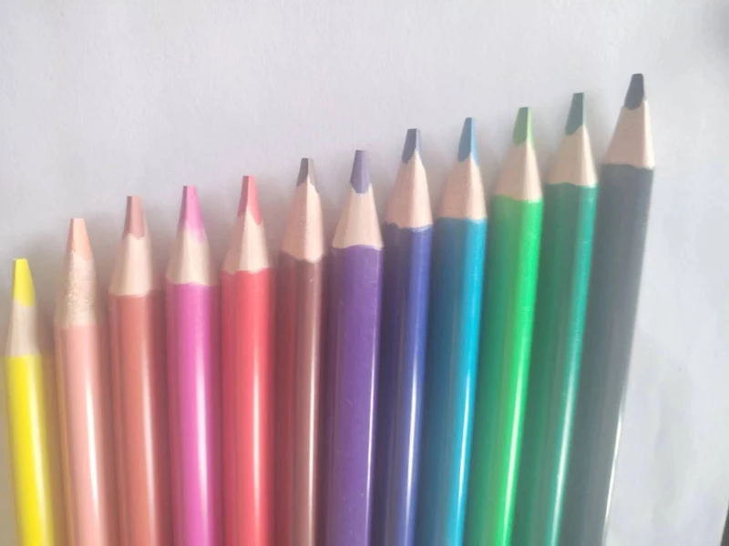 custom logo pencils jumbo color pencils 4mm lead for plastic color pencil lapiz
