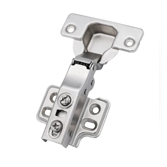 Satinlseel Steel Kitchen Full Overlay Soft Close Cabinet Door Hinges Adjustable Frameless Concealed Hinge