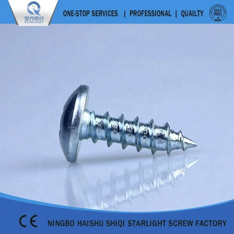 Round head with pad m2x10 self tapping screws roof self-tapping screw