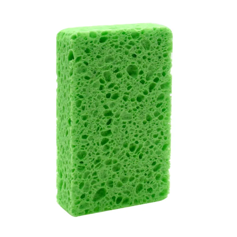 Customized Eco Friendly Compressed Cellulose Sponge Biodegradable Kitchen Dish Washing Cleaning Sponge