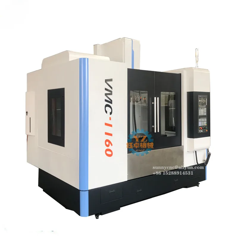 VMC1160 ЧПУ обрабатывающий центр производитель вертикальный фрезерный станок с ЧПУ