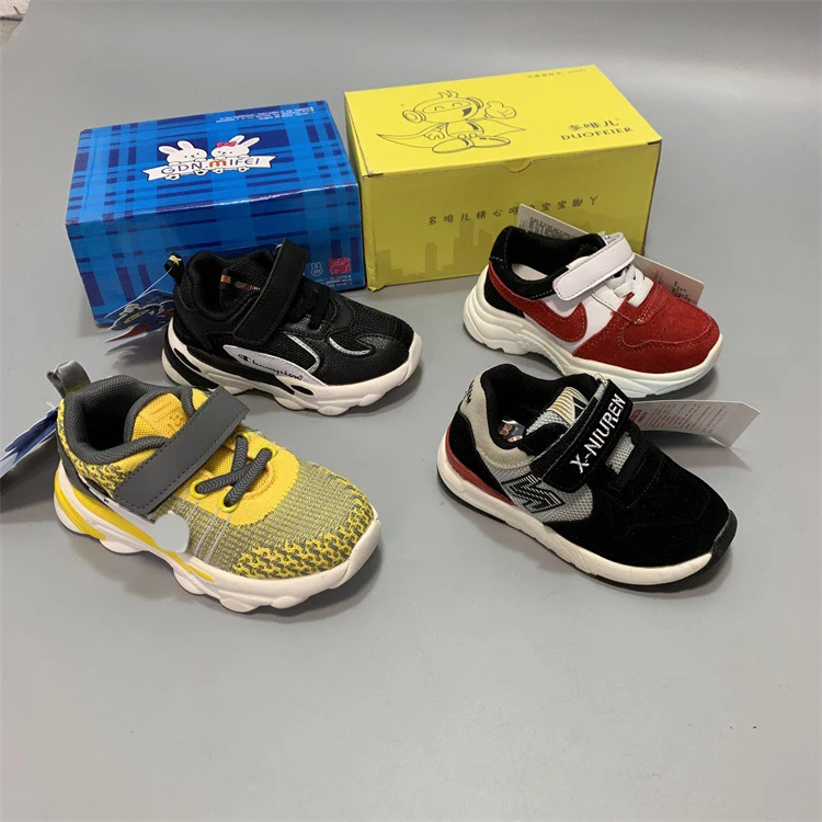 K11226 Shoes Stock New Arrival Mix And Match Kids Running Children Sneakers Sports baby first walker shoes