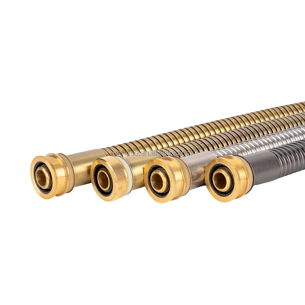 NSF Certificate Extra Long 2M Anti Twist Stainless Steel SS Braided Shower Hose Pipe