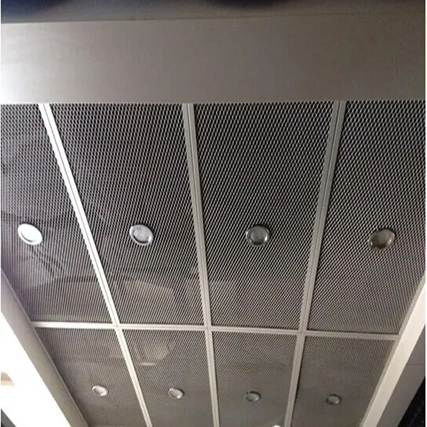 High Quality Lightweight Anti-corrosion Aluminum Galvanized Steel Expanded Metal For Ceiling
