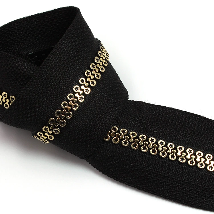 HVV special teeth black #5 low price long chain plastic zipper