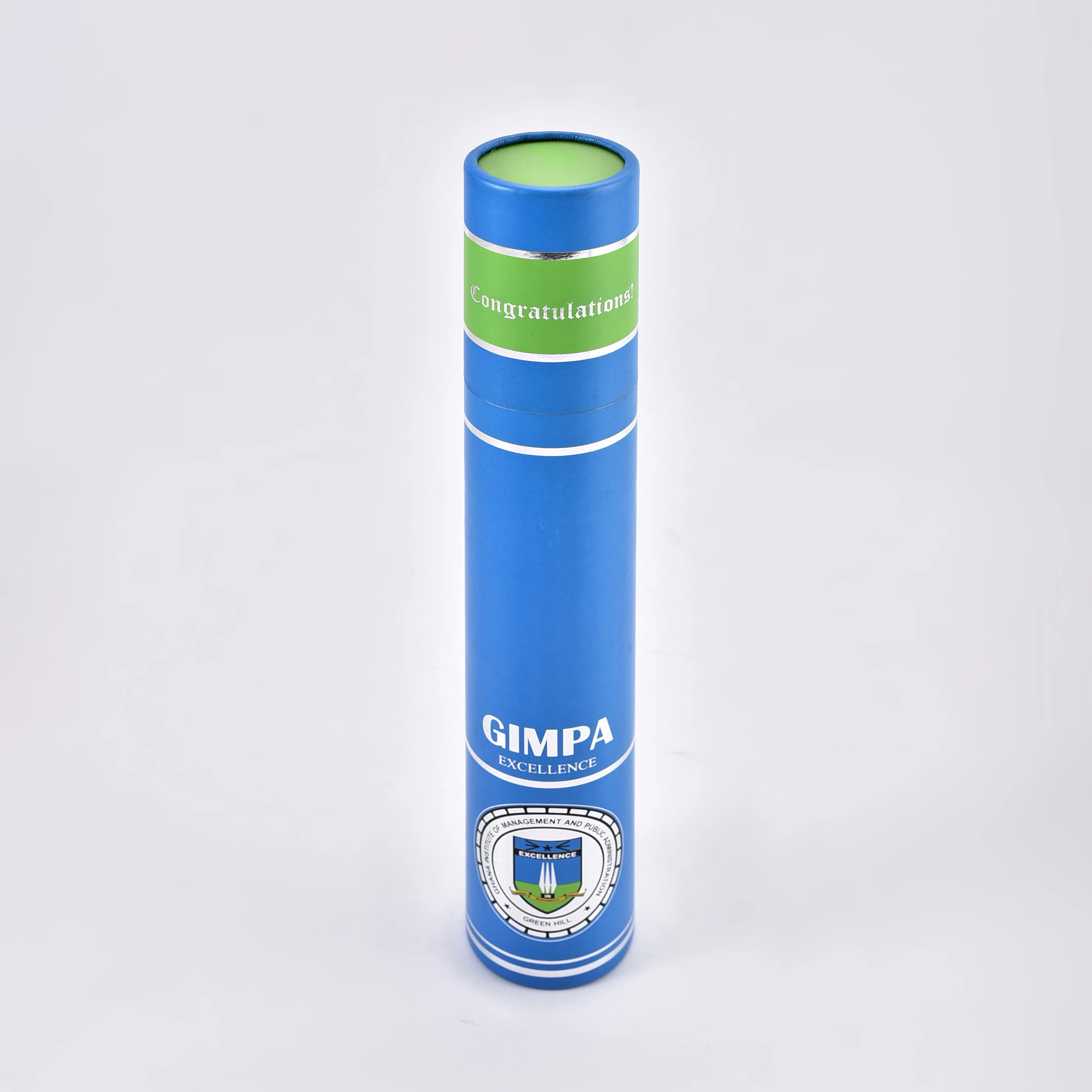 Luxury Custom Recycled Kraft Round Box Packaging Paper Candle Box Cardboard Tube Packaging