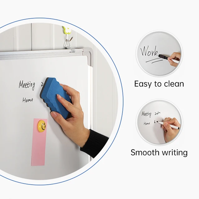 high quality Aluminum frame children office magnetic writing white board whiteboard