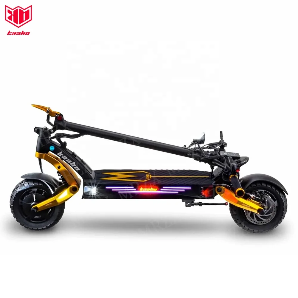 EU Warehouse Stock Kaabo Mantis King GT 60V 24Ah Battery TFT Display 2*1100W Motor 70km/h Full Oil Hydraulic Brake IPX5 WaterPro