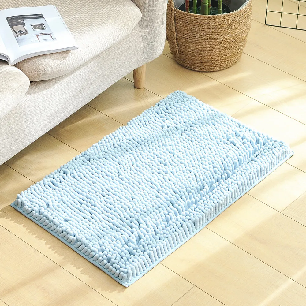 2023 New Fashion Thickened Soft Comfortable Non-toxic Chenille Bath Mat