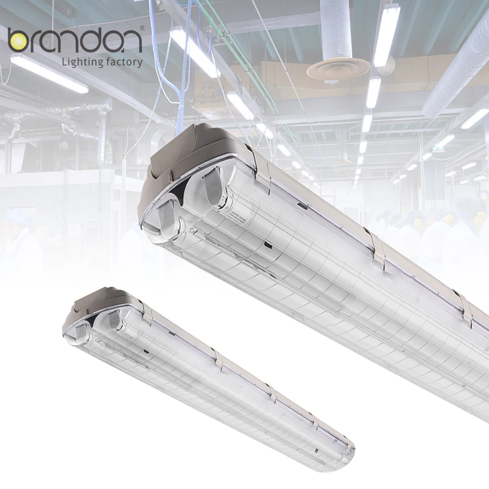 LED Batten Light 25W 40W Tube Fixture Ceiling Lamp for Office Living Room Bathroom Kitchen Garage Warehouse