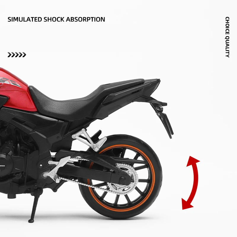1/12 CB400X Adventure ADV Toy Motorcycle Diecast Metal Model 1 12 Racing Miniature Collection Gift For Boy Kid