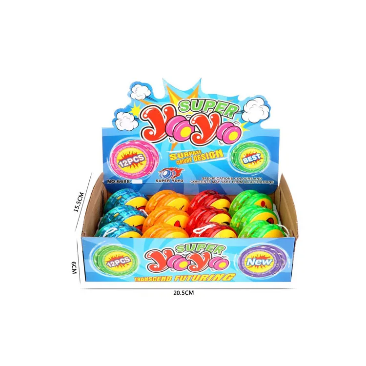 Various expressions LED light yoyo toy for Children