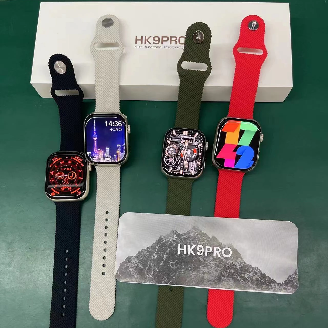 HK8 HK9 Pro Compass Smartwatch Series 8 Blood Pressure Smooth Touch Fitness Watch AMOLED Smart Watch For Android IOS 2023