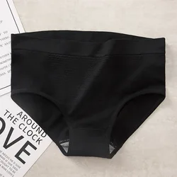 Cotton Underwear Sexy Panties Seamless Underpants for Female Pure Cotton Soft Briefs Mid Waist Briefs Lingerie for Women Panties