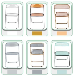 Garden party restaurant outdoor ultralight portable camping folding chairs high quality low price chair cover fold chair