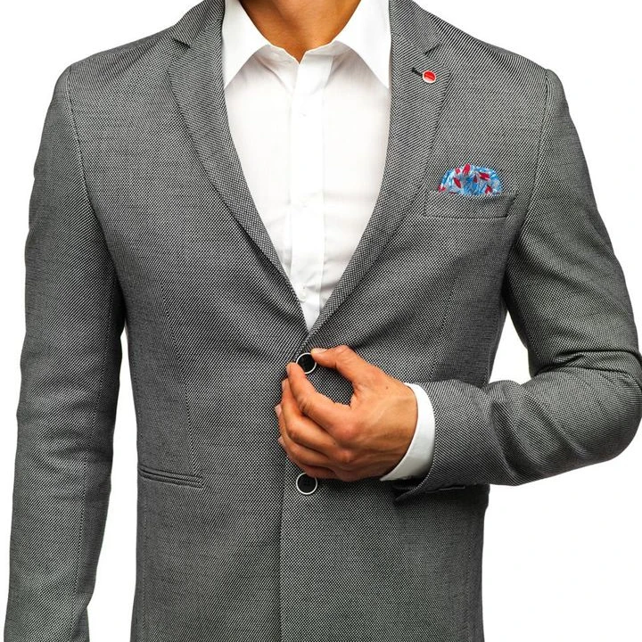 Fashion Hot sale High Quality Black Blazer Coat For Man  Turkish high quality  brand Low MOQ