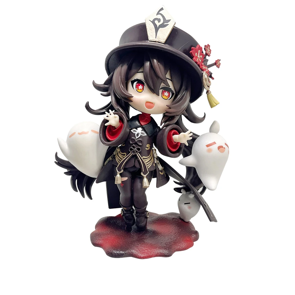 New Arrivals Hot sale genshis anime figure beautiful girls in Swordplay girl Transparent Plating Chiaki DIY  Resin Toy Figures
