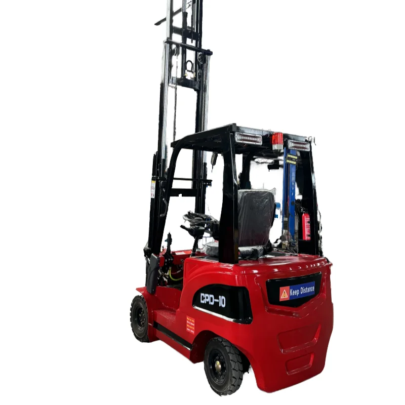 Free Transporting Electric Forklift With Electric Motor 1t Cpd Forklift ISO CE  4x4  Zero Emission Battery Forklift