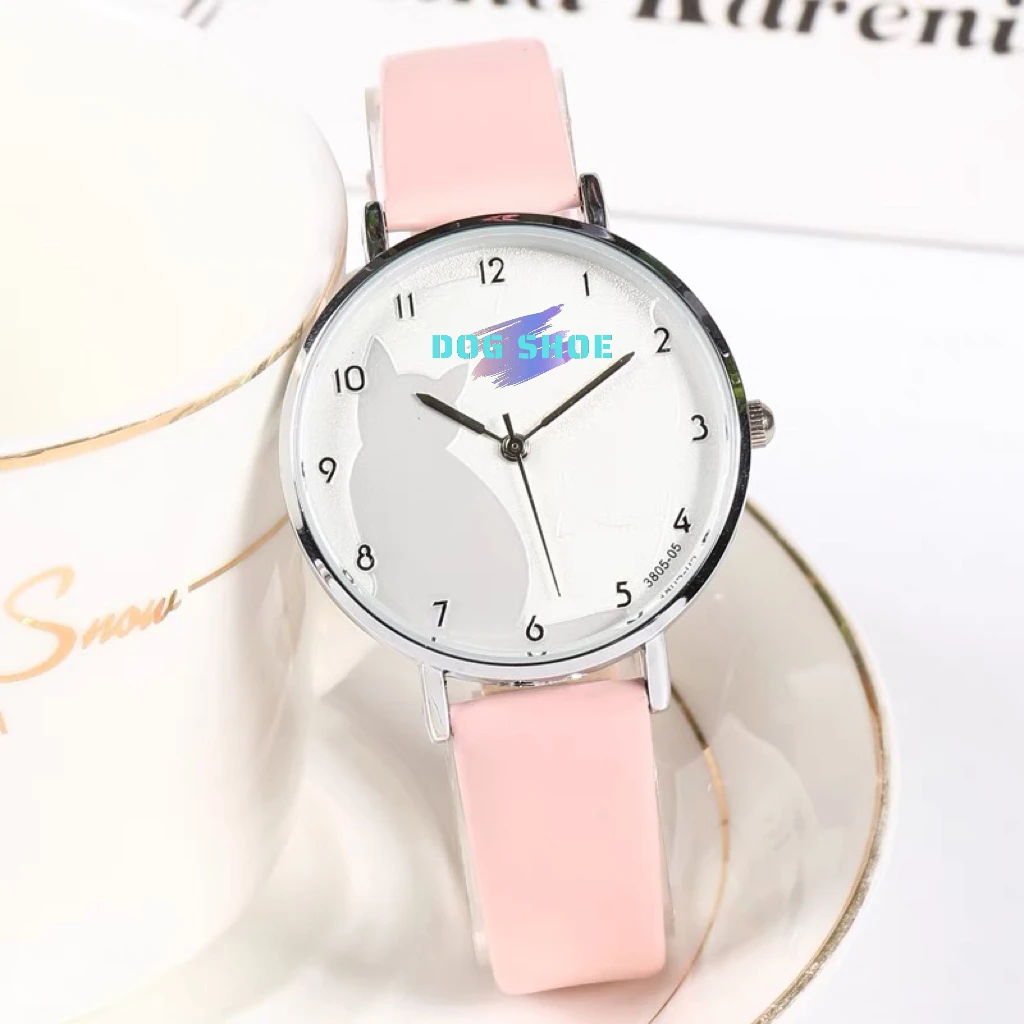 Обувь для собак Мужские часы с ремешком из кожи или нержавеющей стали хронограф аналоговые дисплей тонким корпусом Desig