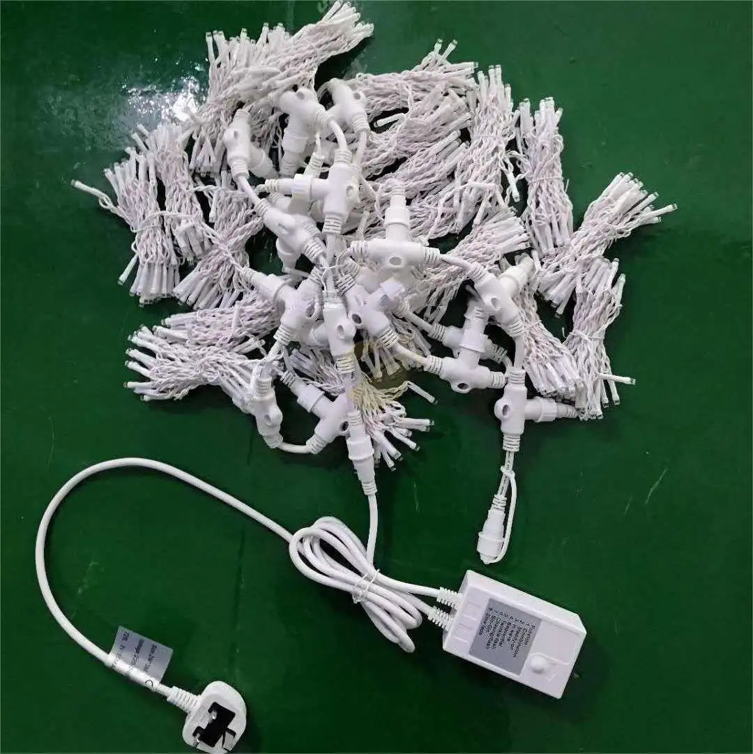 300 LED 8 Mode Fairy String Outdoor Garden Xmas Party Wedding Curtain Light Lamp