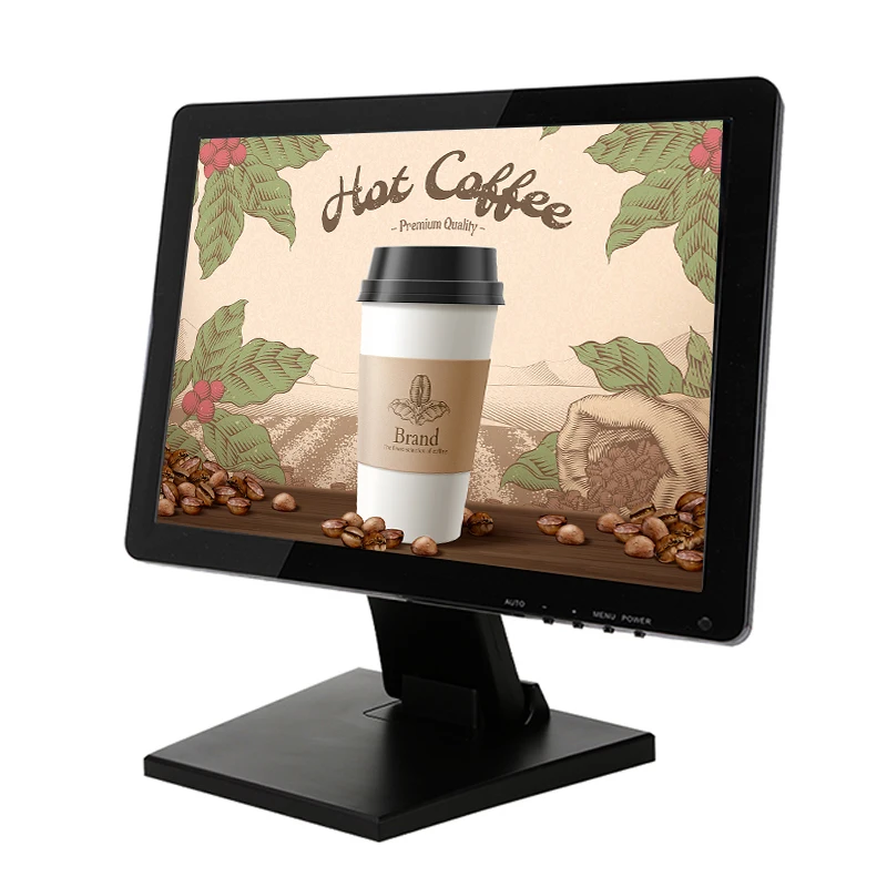 Touchscreen 7 10 10.1 12 15 17 18.5 19 21.5 27 inch Computer POS PC TFT LCD Display resistive Touch Screen Monitor