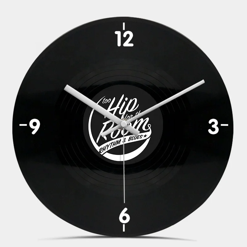 Creative Vinyl Record Funky Traditional Decorative Wall Clocks