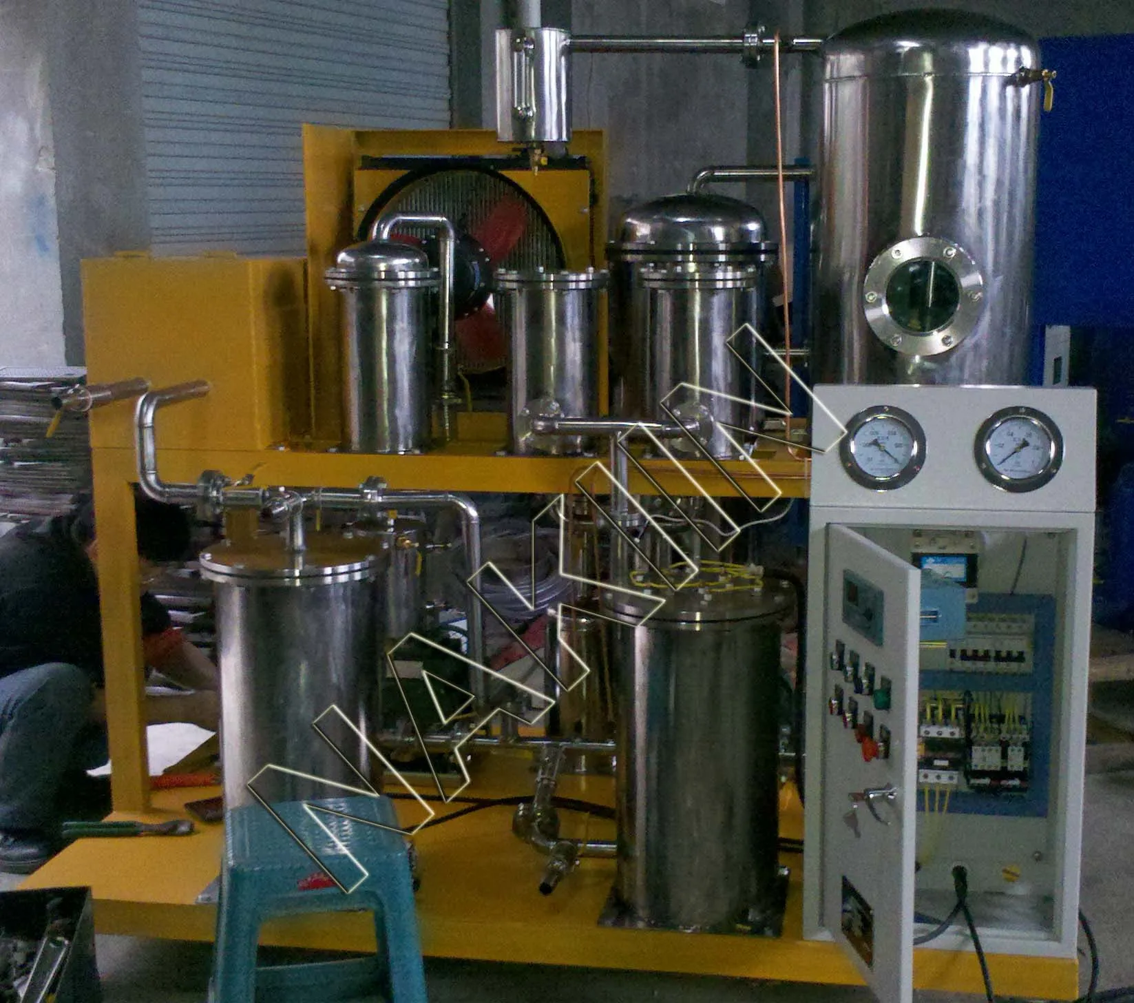 High-Precision Multifunctional TYF Hydraulic Oil Dehydration Filtration Device