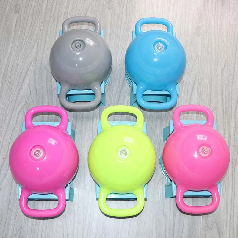 Gym Equipment Training Workout  PVC Power Adjustable Fitness Exercise Custom Logo Weightlifting Water Filled Yoga Dummbell