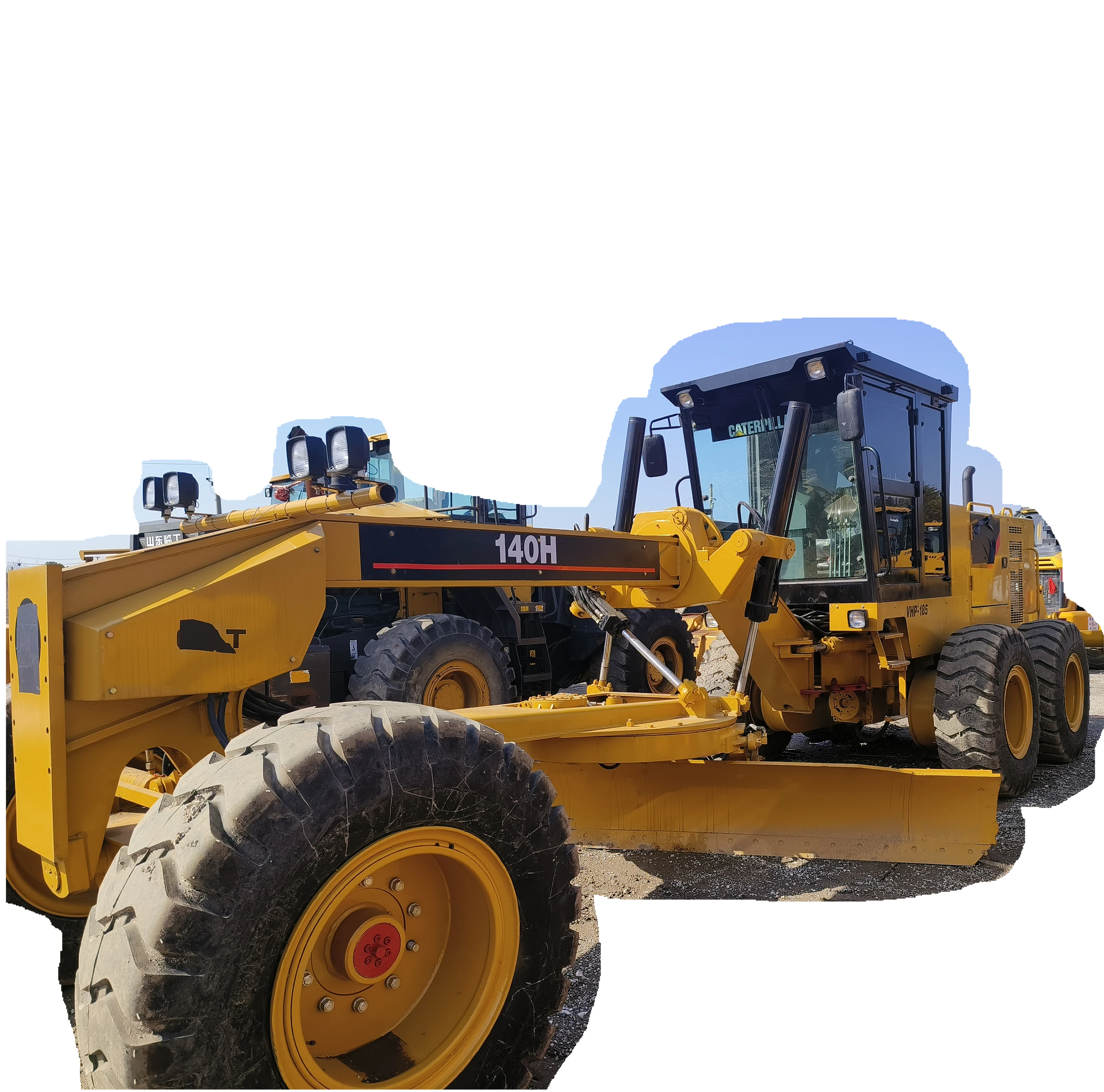 Оригинальные японские подержанные автогрейдеры Cat140h для продажи гусеничные Подержанные Автогрейдеры 140h мотогрейдеры