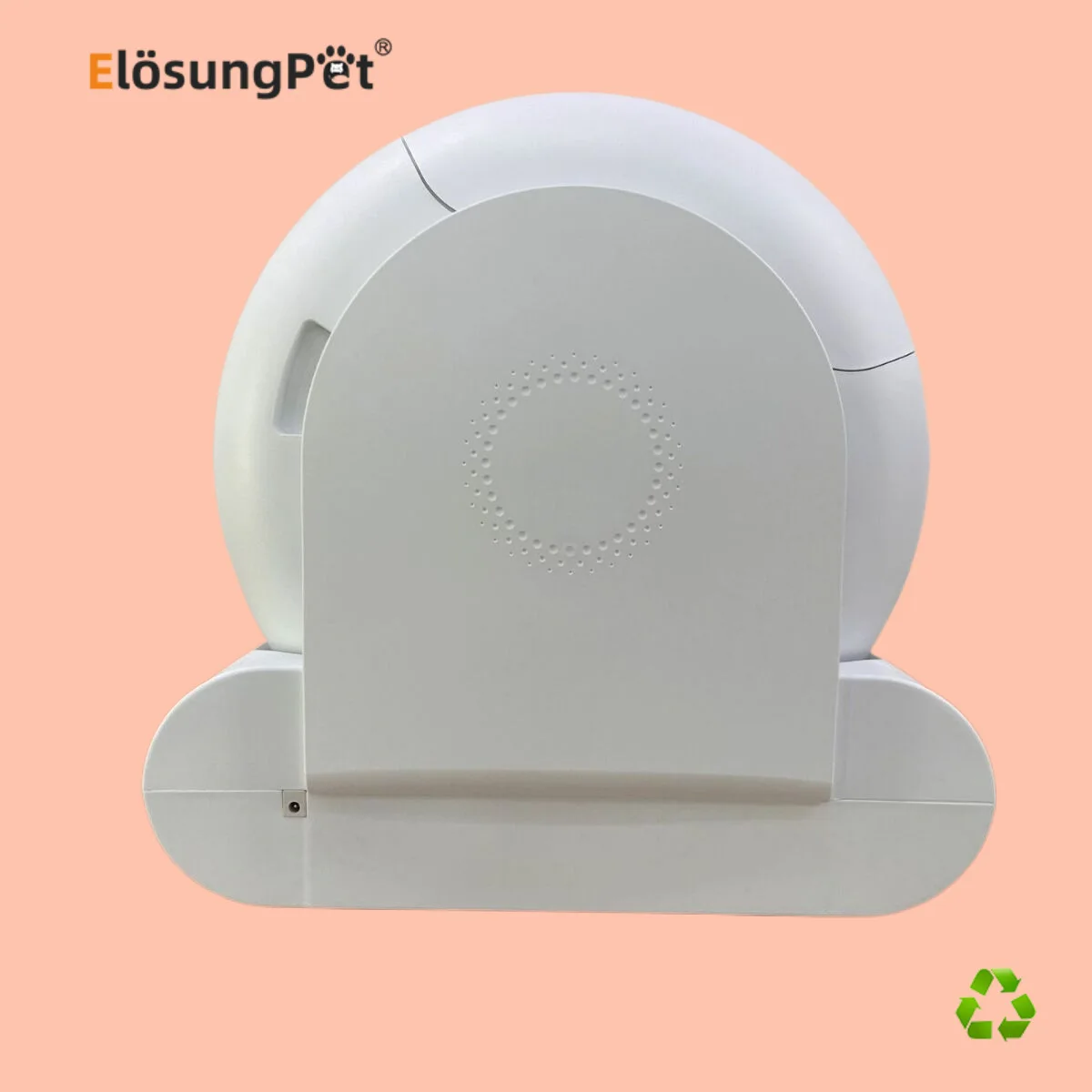 [Elosung] pet полностью автоматическая Закрытая уборка туалет для кошек 160