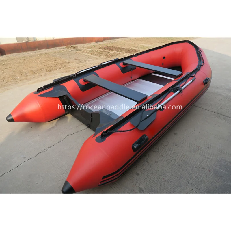 0.7mm 0.9mm 1.2mm pvc 330cm inflatable boat army green color inflatable boat