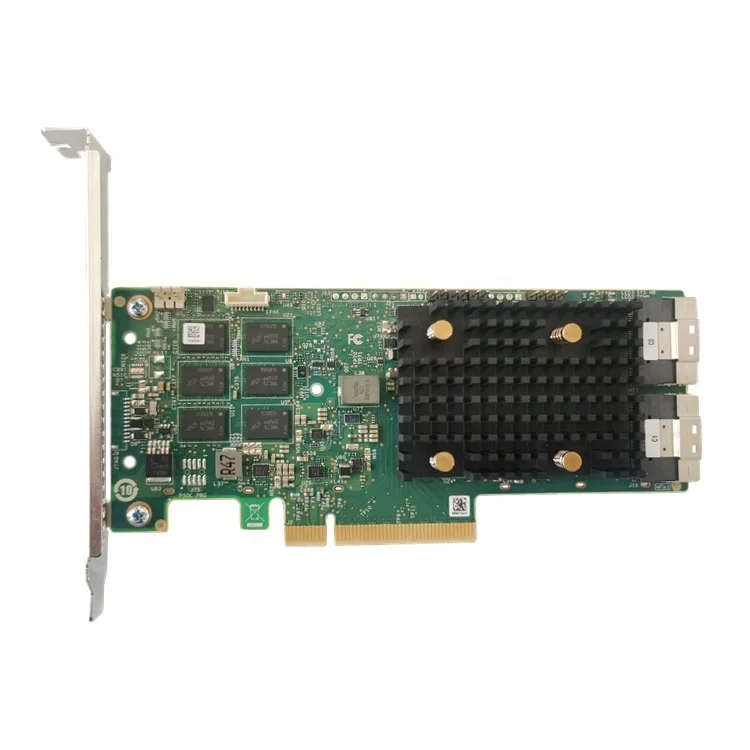 Оригинальный P416i-p контроллер 4G x8 lane NVMe sata raid pci megaraid lsi 9560-16i 055007700