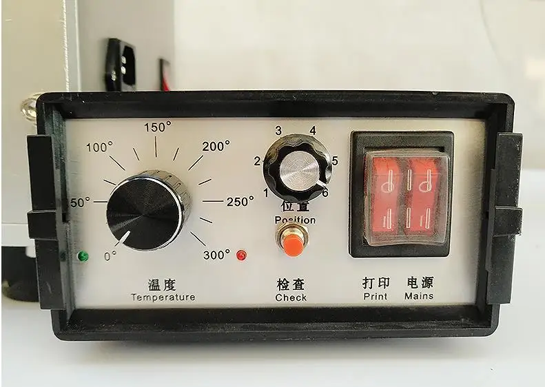 Economical manual machine Labeler on round bottle with spot toggle mt-50