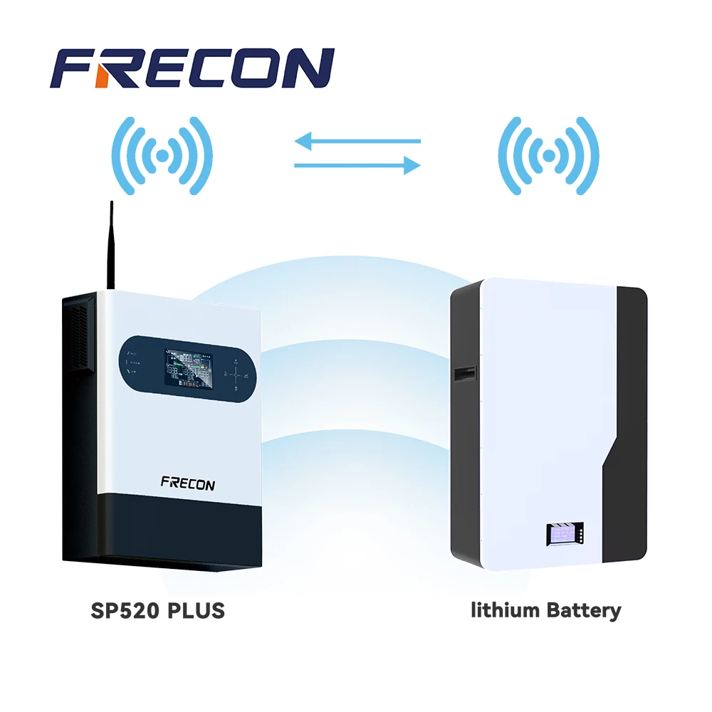 FRECON 3 кВт 5 24 В 48 Встроенный MPPT чистый инвертор синусоидальной волны все в одном инверторе солнечной энергии с Wi-Fi