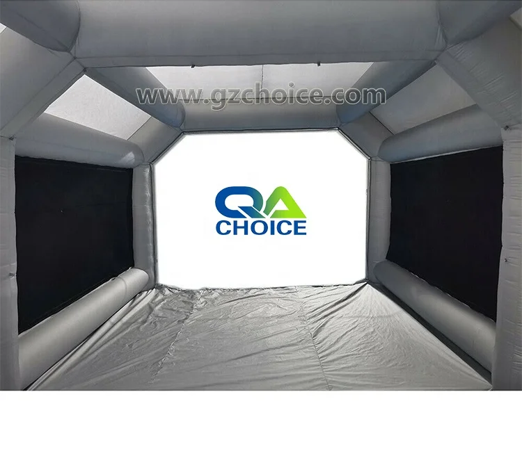 China Commercial Grade Good Quality Customized Mobile Portable Car Inflatable Spray Paint Booth