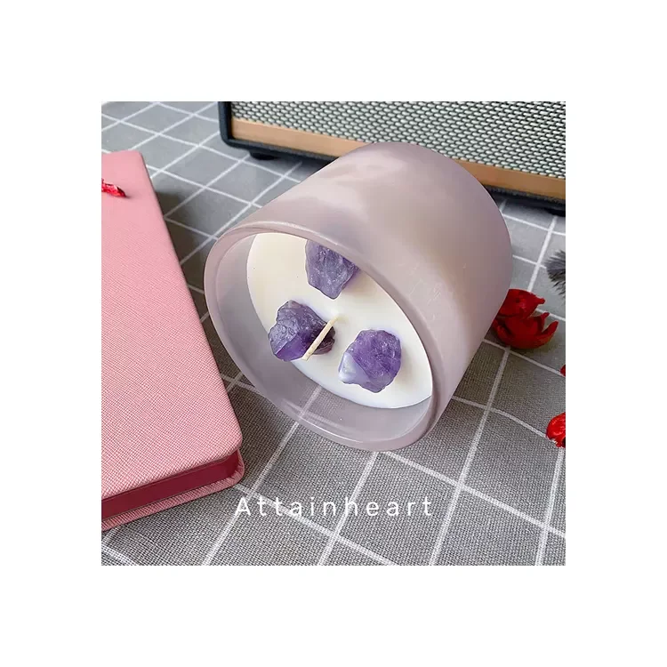 High quality Personalized High Quality 250g Paraffin Wax Crystal Decorative Home Aroma Aromatherapy Candle