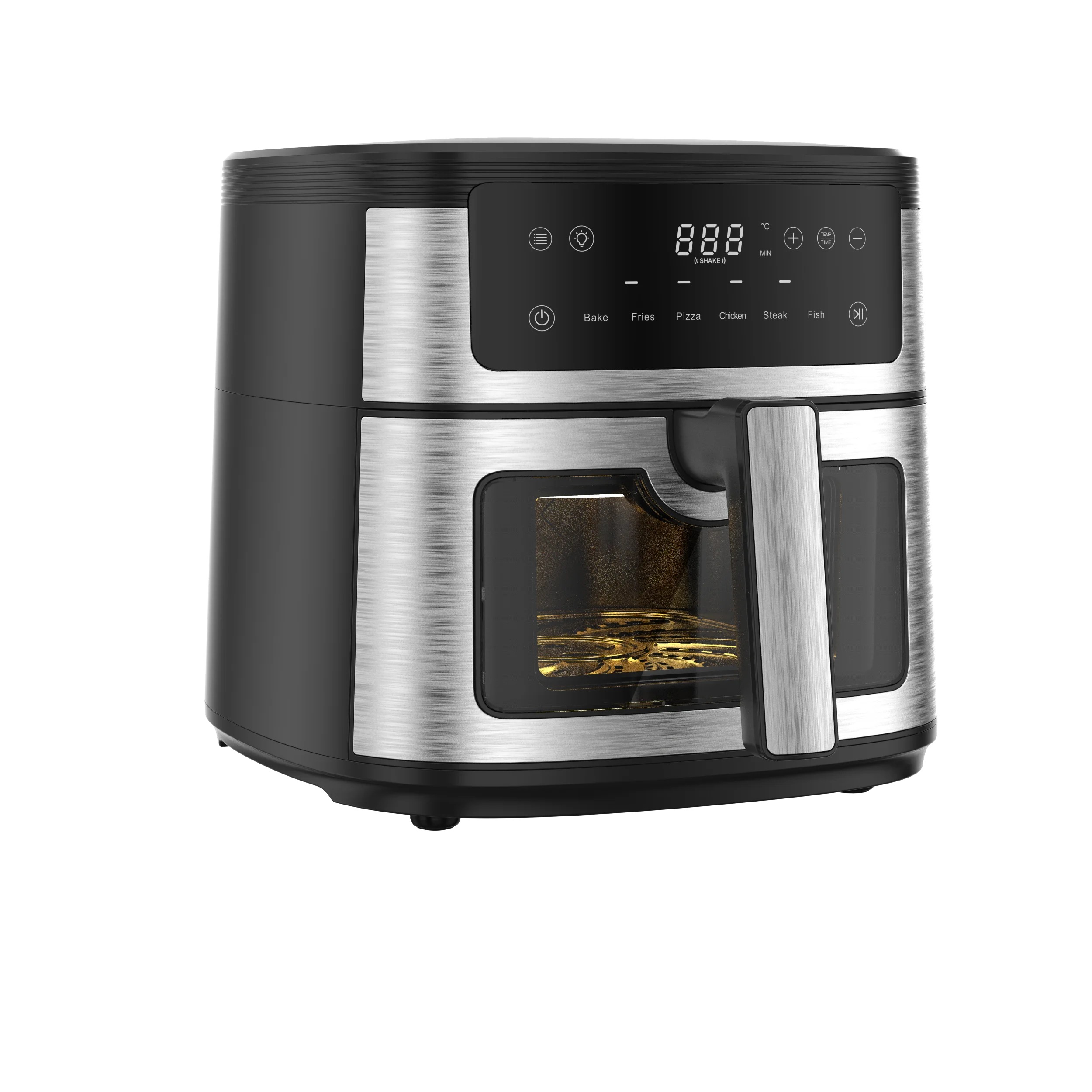 Hot Sale Stainless Steel Commercial Electric Digital Industrial Small Machine Oven Smart Air Fryers