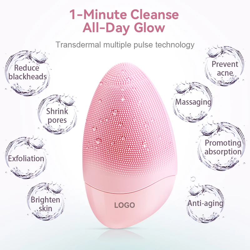 Sonic Facial Cleansing Brush Electric Deep Cleansing Facial Cleansing Brush Electric